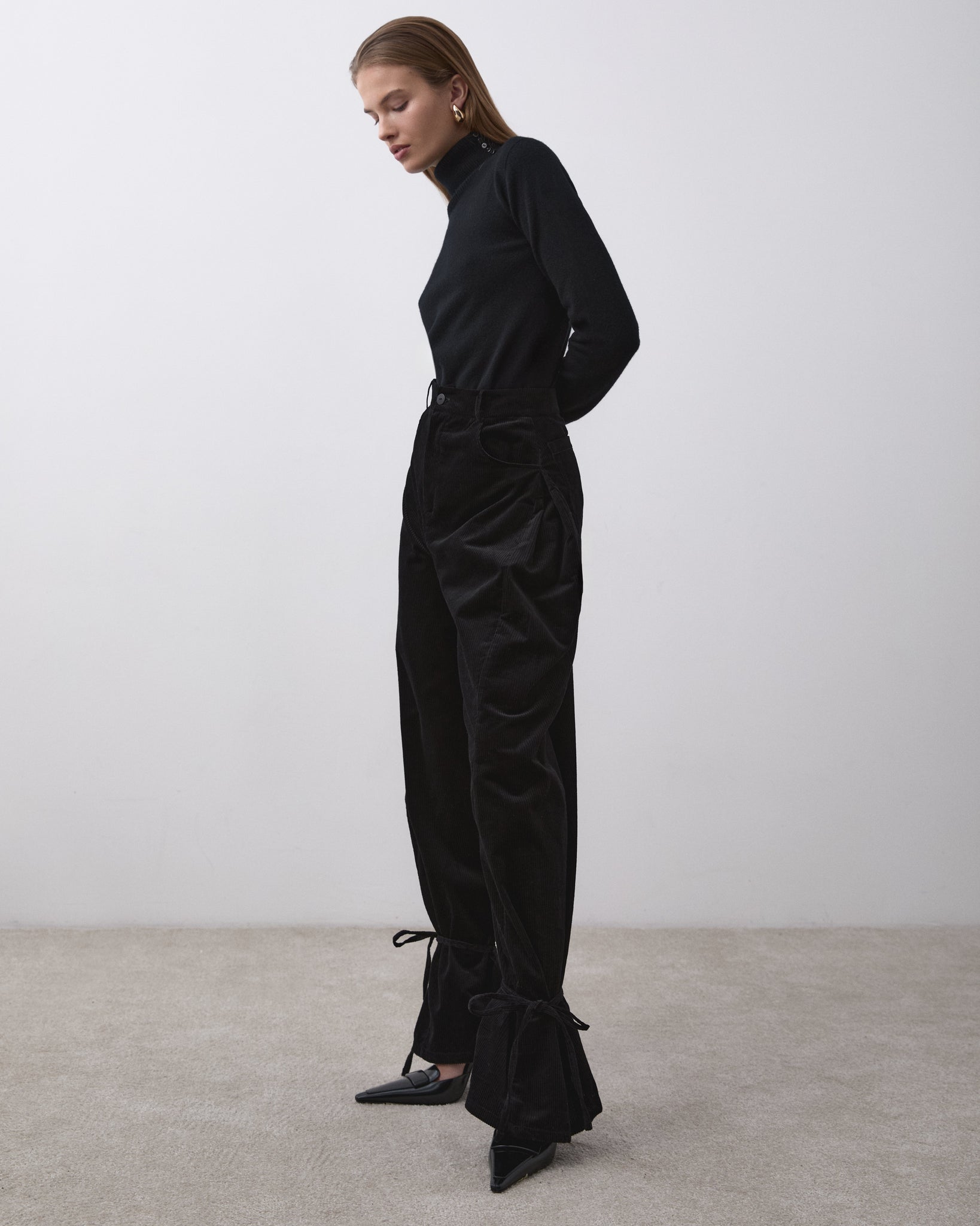 SPODNIE CASADEA BLACK LECOLLET