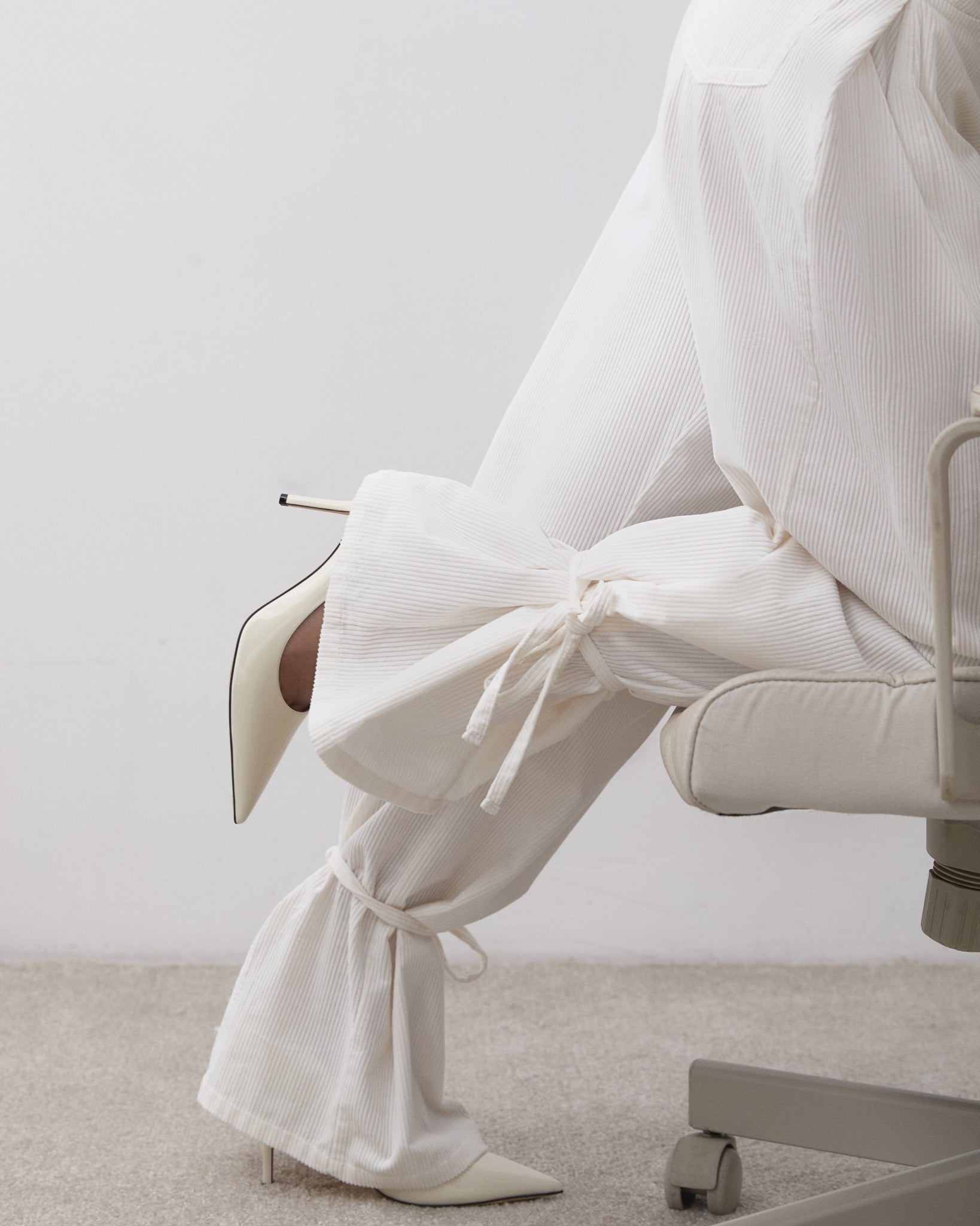 SPODNIE CASADEA CREAM LECOLLET