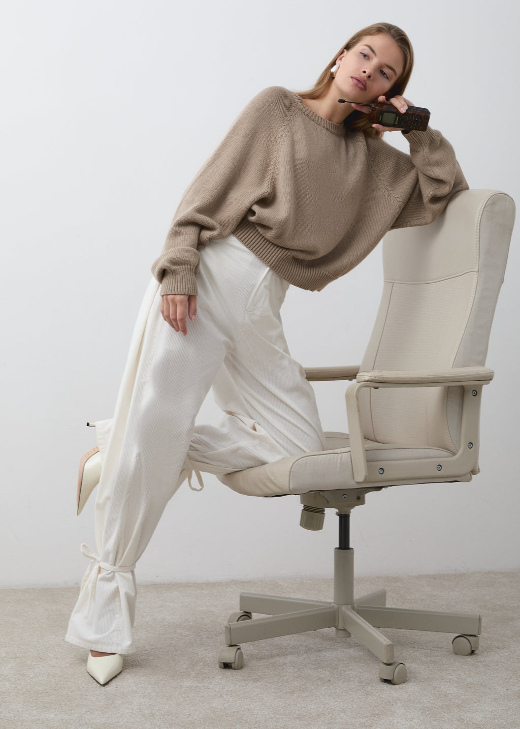 SWETER OTTAWA TAUPE LECOLLET