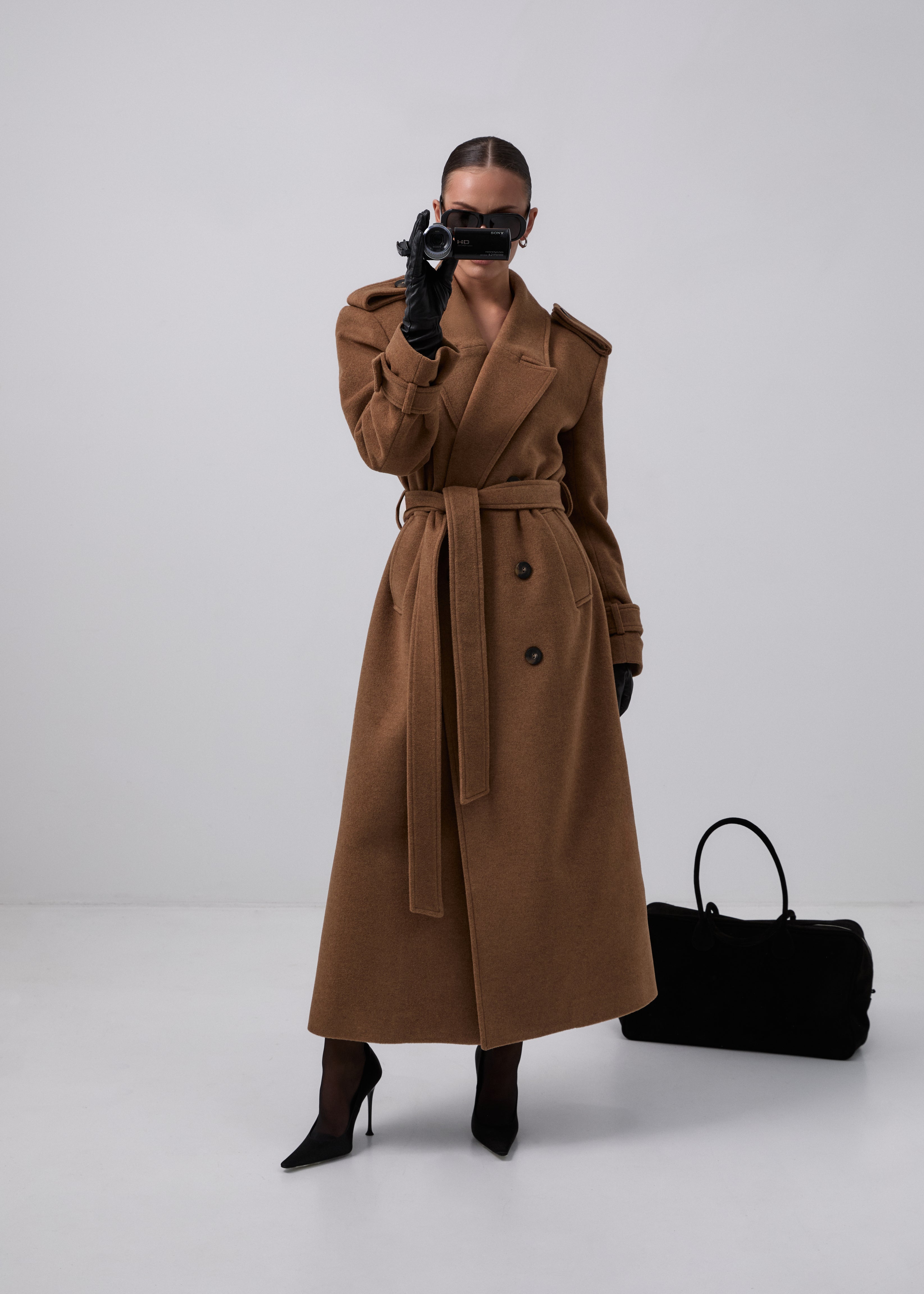 PŁASZCZ SOHO WOOL CAMEL