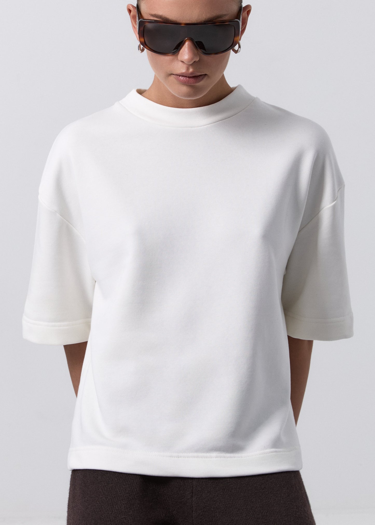 T-SHIRT CYNTHIA ECRU LECOLLET