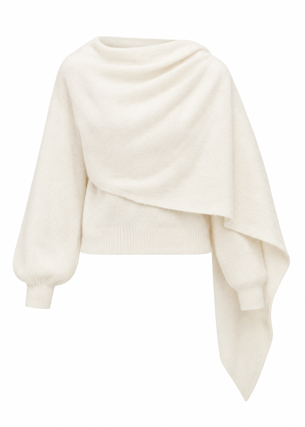 ISOLDE ALPACA ECRU SWEATER