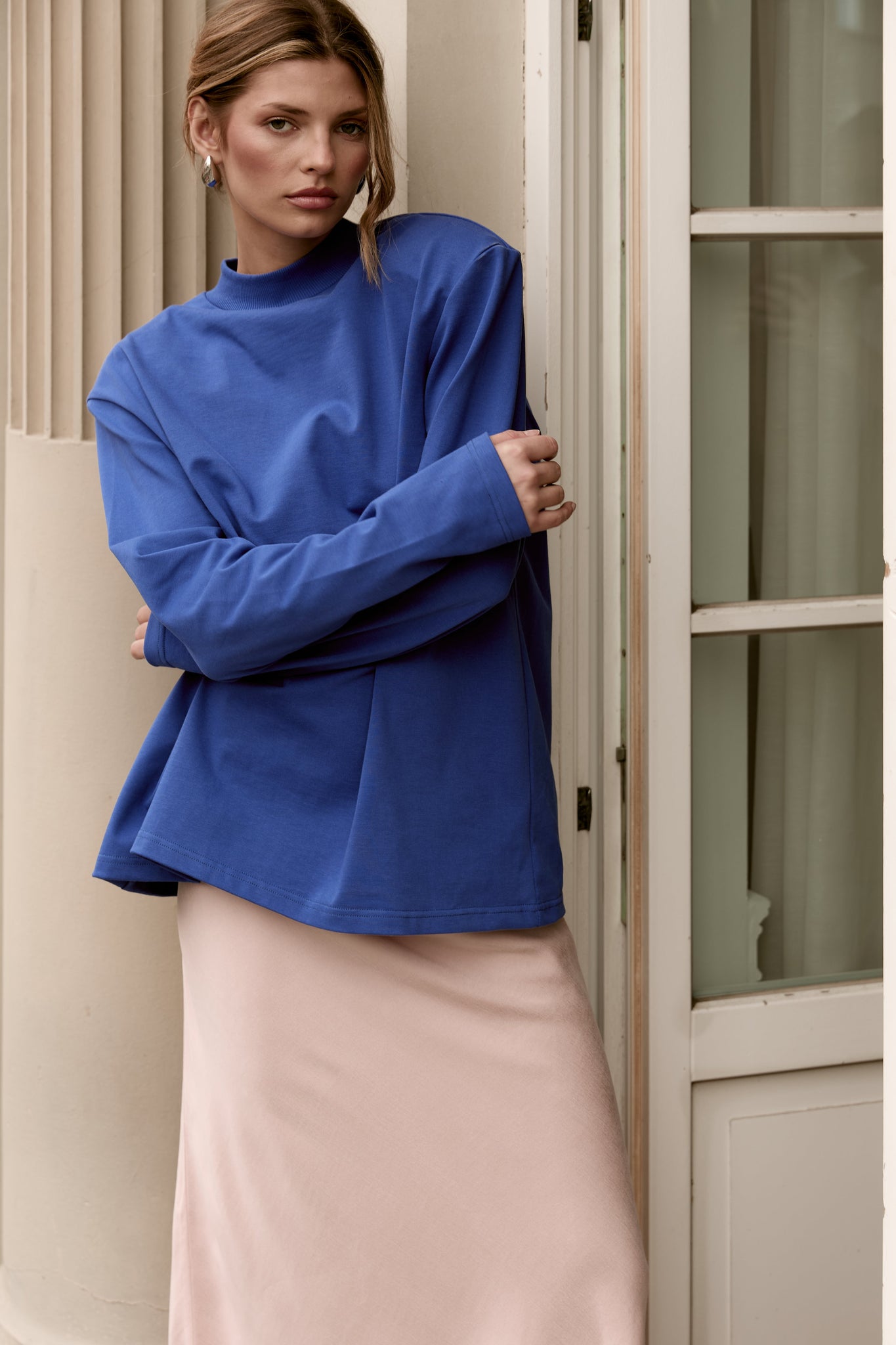 JULIE LONGSLEEVE COBALT LECOLLET