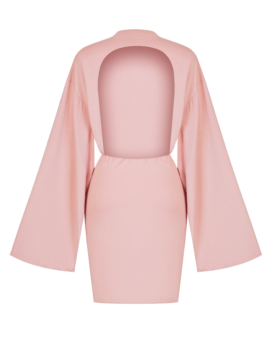 AURI BACKLESS SHORT POWDER PINK LECOLLET