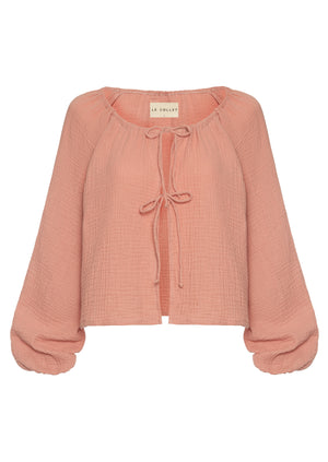 SHELL MUSLIN ROSE LECOLLET