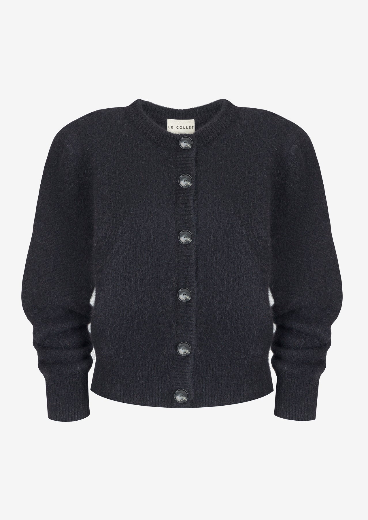 ISOLA ALPACA BLACK CARDIGAN