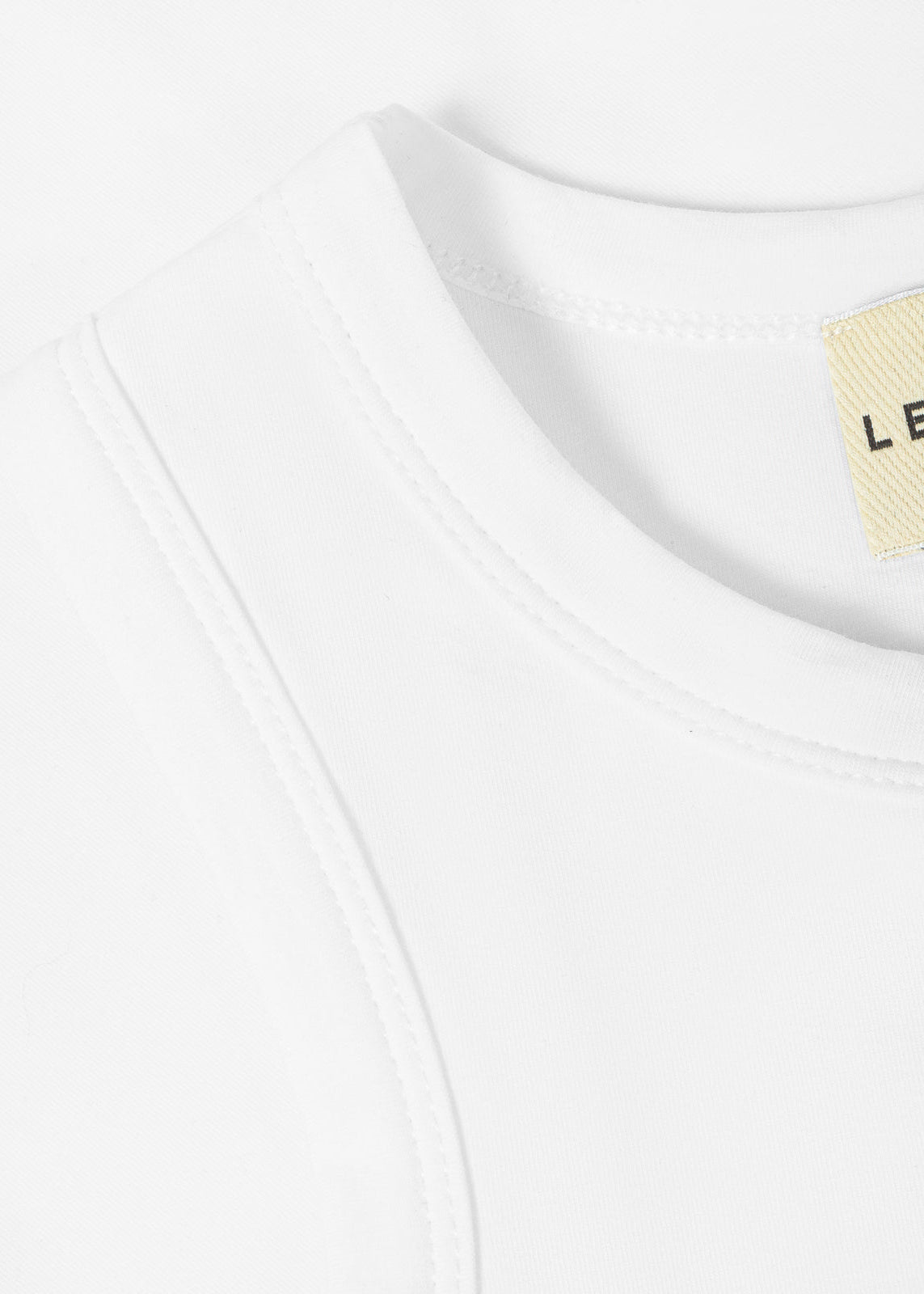 TOP TORI SLIM WHITE LECOLLET