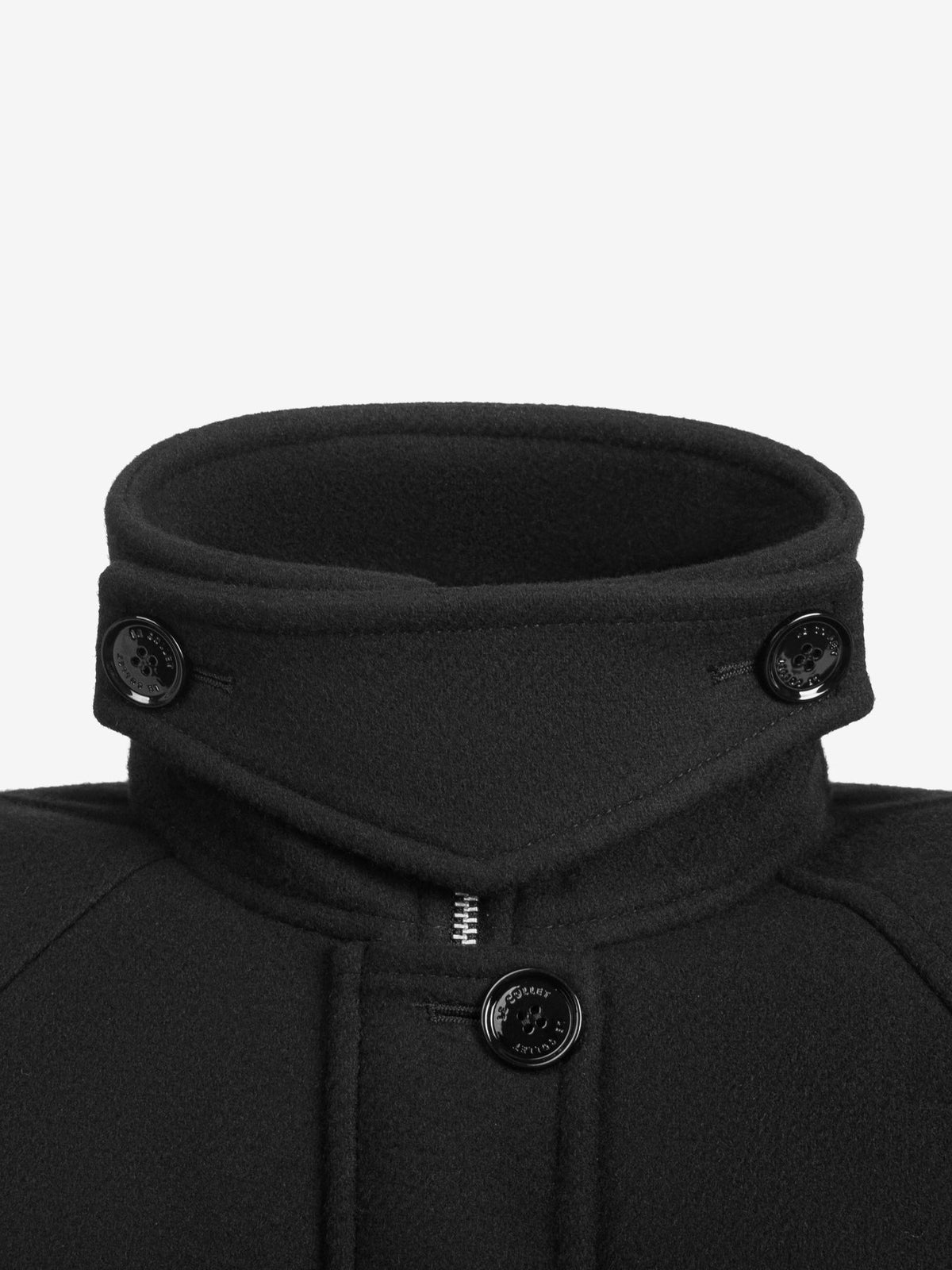 KURTKA LARGO WOOL BLACK LECOLLET