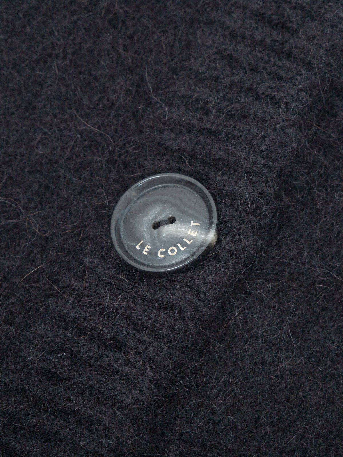 KARDIGAN ISOLA ALPACA BLACK LECOLLET