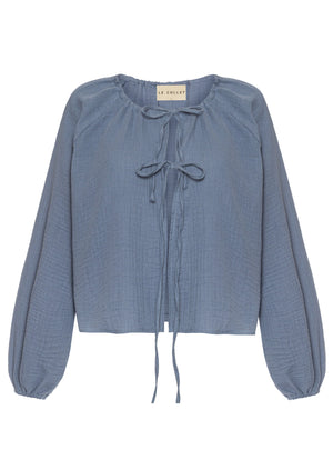 SHELL MUSLIN BLUE LECOLLET
