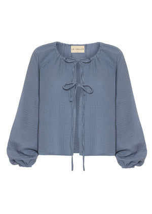 SHELL MUSLIN BLUE LECOLLET