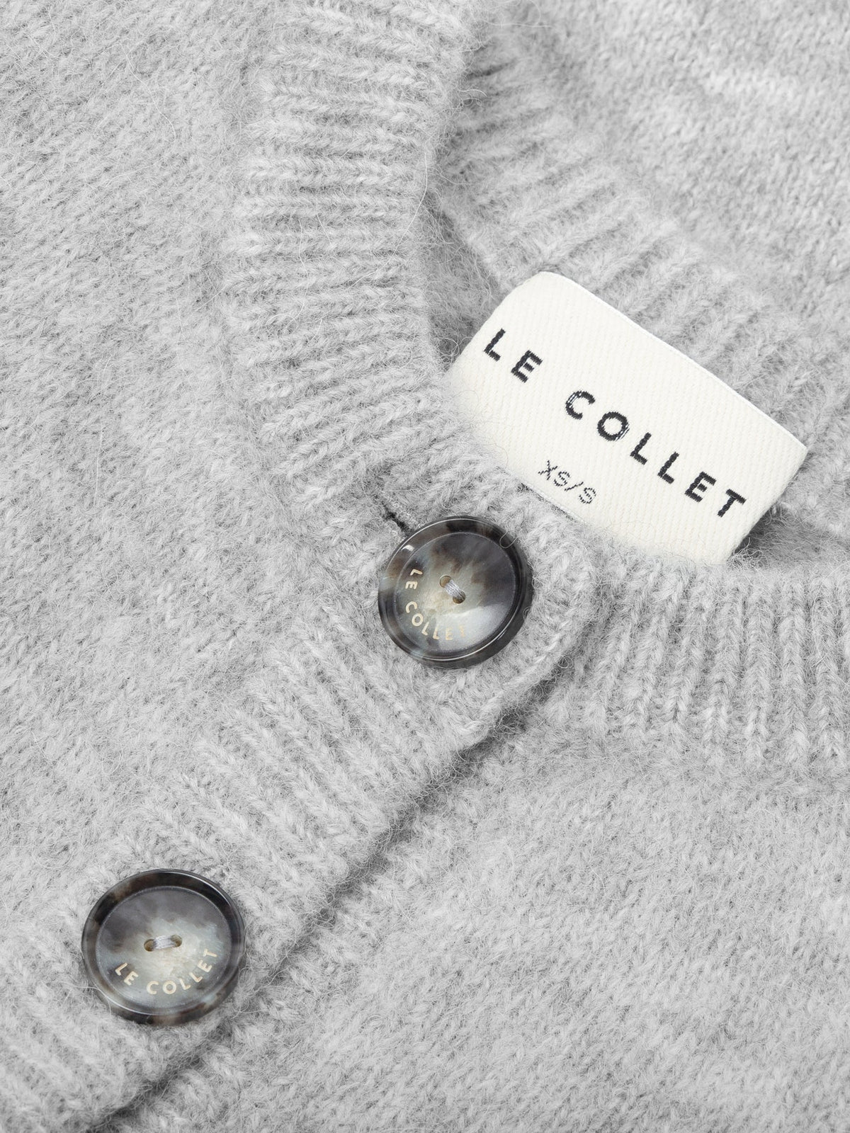 KARDIGAN ISOLA ALPACA GREY LECOLLET