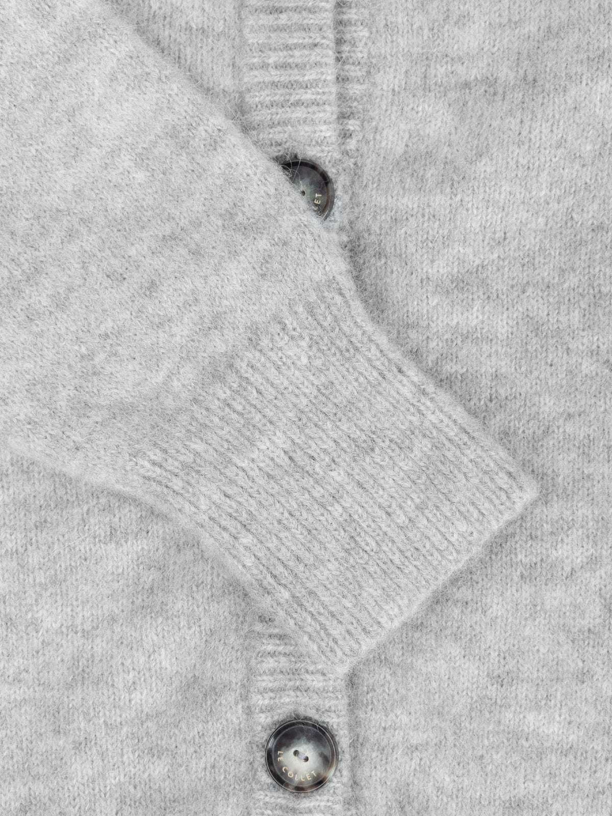 KARDIGAN ISOLA ALPACA GREY LECOLLET