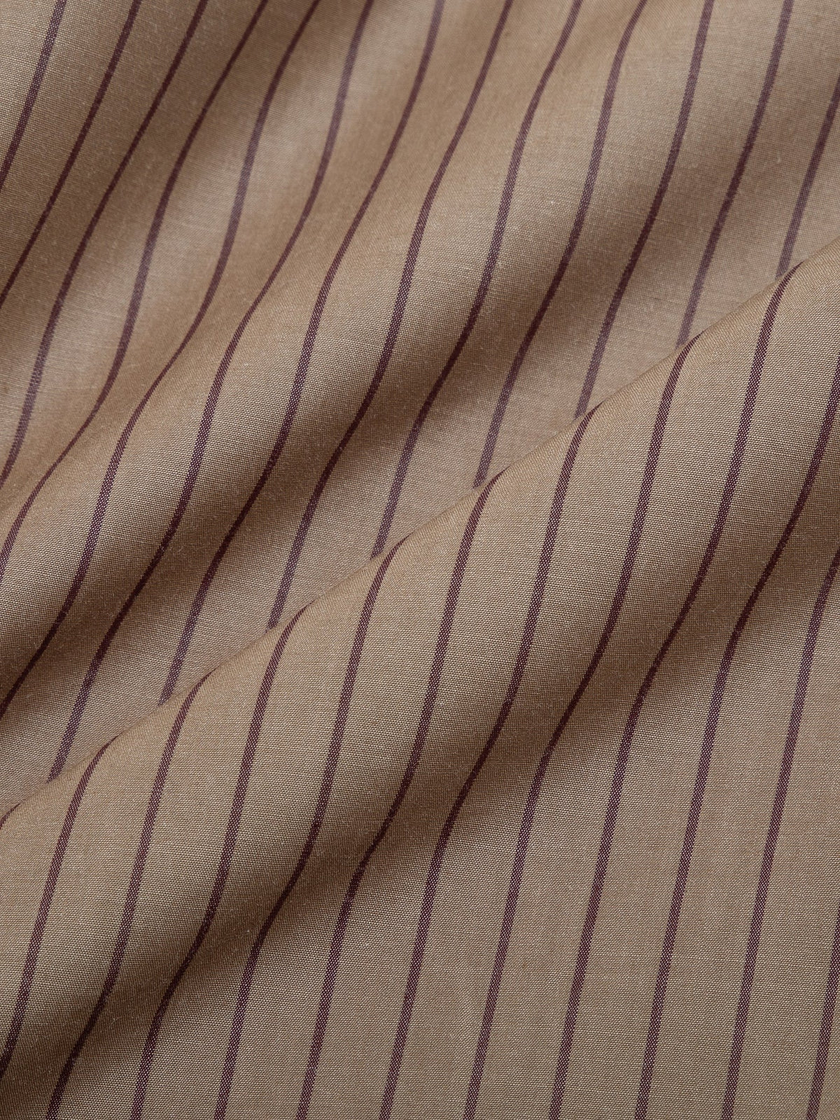 KOSZULA ANTON BROWN STRIPES LECOLLET