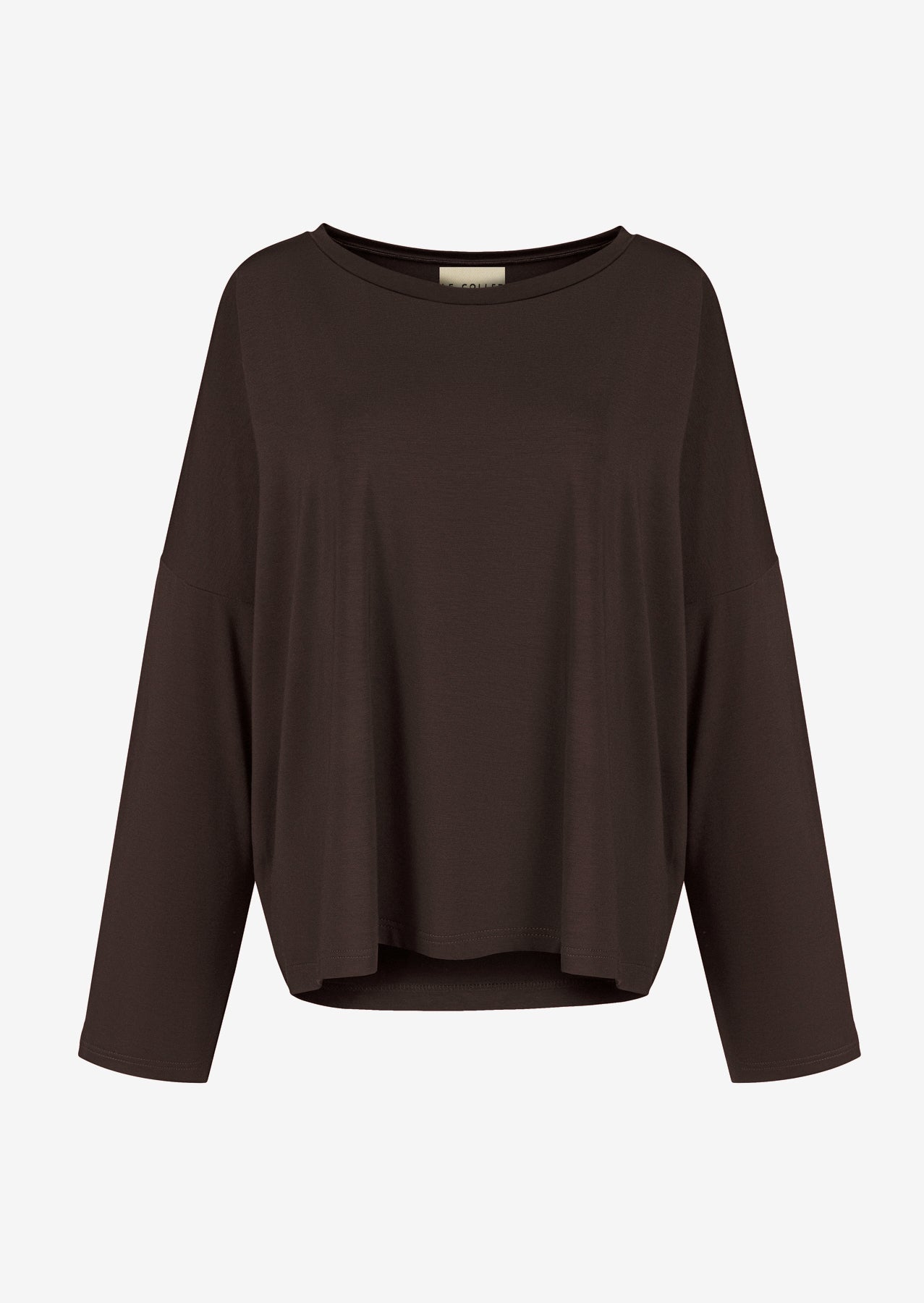 TONIA BAMBOO DARK CHOCO LONGSLEEVE