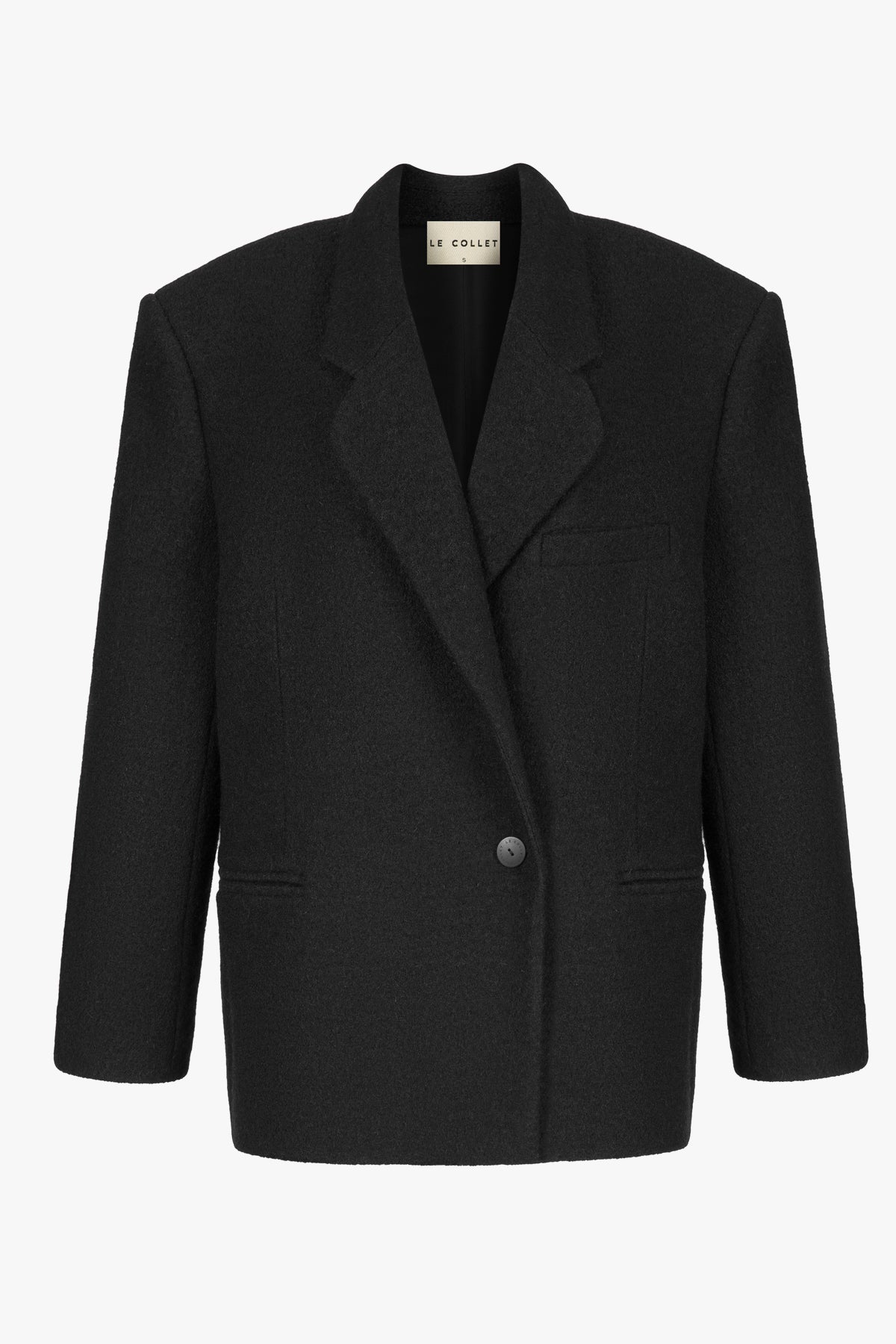 OZI WOOL BLACK BLAZER