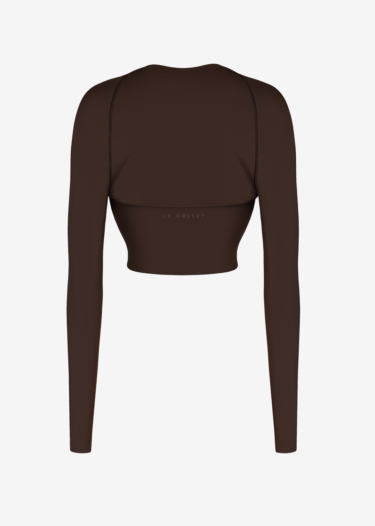 SPORTOWY TOP FLOW BROWN LECOLLET