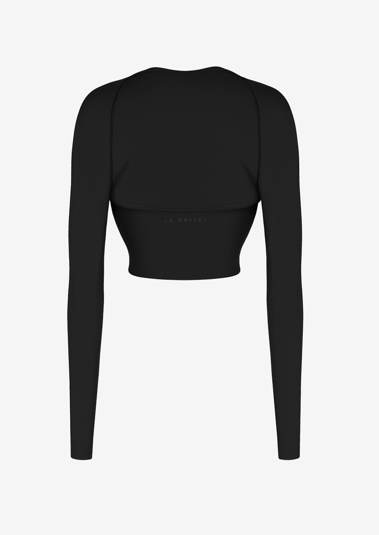 SPORTOWY TOP FLOW BLACK LECOLLET