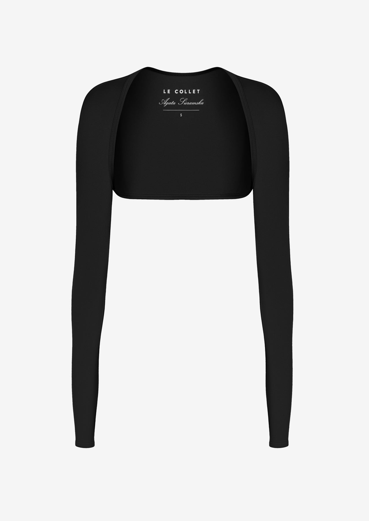 SPORTOWY TOP FLOW BLACK LECOLLET