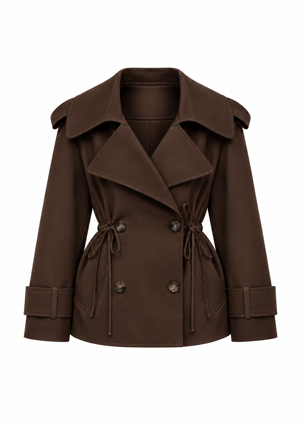 TRENCZ ELISE SHORT BROWN